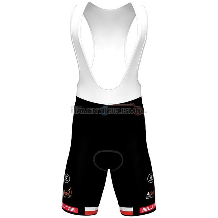 Abbigliamento Ciclismo Wallonie Bruxelles Manica Corta 2021 Bianco